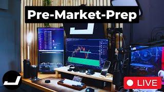 Live Pre-Market-Prep -  SPY Retest Of Previous ATHs  SPYQQQTSLA  Friday