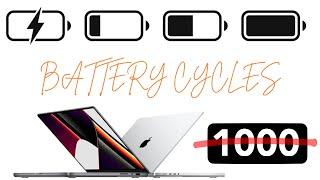 What happens if my Mac battery reached 1000 BATTERY CYCLES?