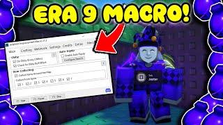 The BEST MACRO For ERA 9 of  ROBLOX SOLS RNG How To Install DolphSol Macro