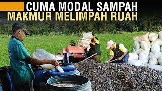 PEMBUATAN KOMPOS ORGANIK DARI SAMPAH DAN LIMBAH TERJUAL 20 TON SEHARI