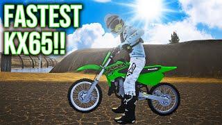 RIDING THE FIRST KX65 IN MX BIKES HISTORY INSANE POWER