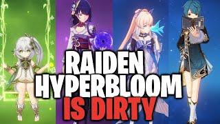 This Raiden Hyperbloom Team Should Be ILLEGAL  Genshin Impact