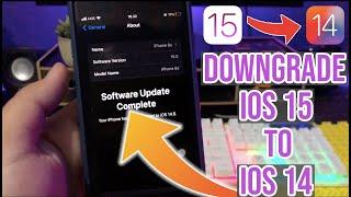 How to Downgrade iOS 15 to 14 Without Losing Data Work