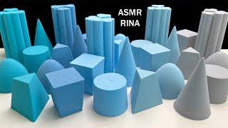 ASMR five shades of blue baking soda
