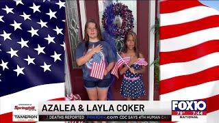 The Pledge Azalea and Layla Coker