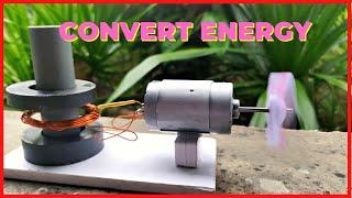 How To Convert Energy from a Magnetic Field to Electricity  Free Energy  Electronic Ideas