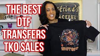 The Best DTF Transfers for your business TKO SALES 1 Day Shipping No Minimuns WOW