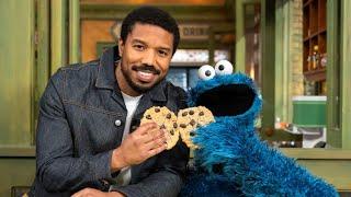 Favorite Cookies with Michael B. Jordan and Cookie Monster  Sesame Street