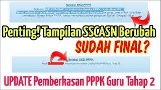 Cek Perubahan Akun SSCASN Jadwal Pemberkasan PPPK Tahap 2 dan Jadwal Pengisian DRH PPPK Tahap 2