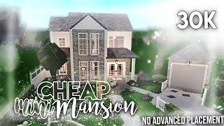 Roblox  Bloxburg 30k Cheap Mini Mansion no advanced placement  House Build