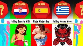 Weird Ways Of Peoples Make Money From Different Countries