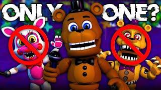 Can you beat FNAF World with ONLY One Character?