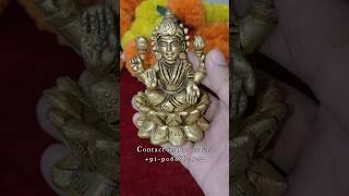 Craftsmanship and Beauty of Brass Lakshmi Mata Statues  Brass Idols For Home  #short #shorts