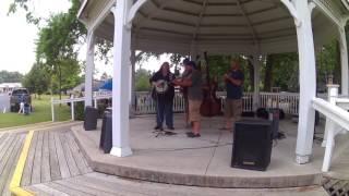 Deepwater Bluegrass playing at the Friends of Waterville Library Concert