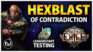 Leaguestart Testing Hexblast of Contradiction Inquisitor