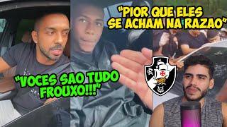 TORCIDA DO VASCO VAI ATE O CT E CHAMA ELENCO DE FROUXO PROTESTO NO VASCO