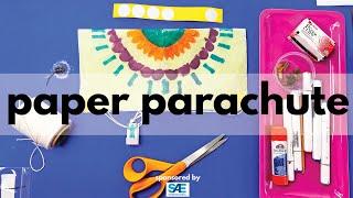 LIVE DEMO How to Make a Paper Parachute Toy