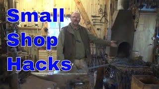Small shop hacks tricks and ideas - blacksmith