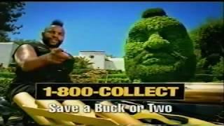 2002 1-800-Collect TV Ad wMr. T.