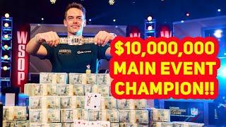 WSOP Main Event Final Table  A Champion is Crowned FULL HIGHLIGHTS