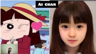 shinchan characters in real life 2022  unbelievable ..