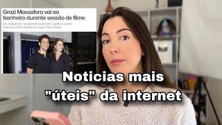 COMENTANDO AS NOTÍCIAS MAIS “ÚTEIS” DA INTERNET