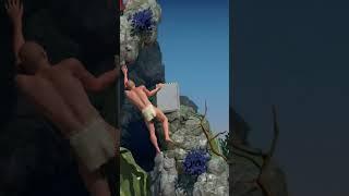 Rock Climbing A Hard Game #gaming #sandbox #pcgaming