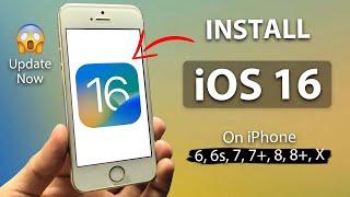 Install iOS 16 Update on iPhone 6 6s 7 7+ 8 8+ X 11 12 13 - iOS 16 Update For Any iPhone