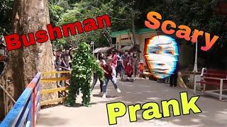 Bushman Scary Prank On Hot And Cute Girls  Bushman Prank In Indonesia  @M--Nomad