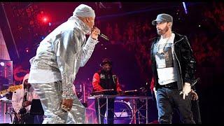 Eminem and LL COOL J Perform Going Back To Cali and Rock The Bells at Rock Hall Of Fame