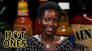 Lupita Nyong’o Feels Every Emotion While Eating Spicy Wings  Hot Ones