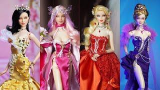 Gorgeous Barbie Doll Dresses  Barbie Dress Transformation DIY Miniature Ideas for Barbie