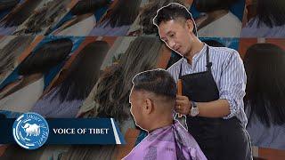 Diaspora feature Yeshi Thaye hairdresser in Odisha Phuntsokling Settlement