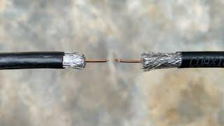 Here Comes The Repairmans Secret Trick Connect Tv Antenna Cable Correctly & Firmly