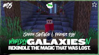 I AM A HOMEOWNER OH NO In NEW Minecraft Questing Modpack WORLDLY GALAXIES IV Episode 5