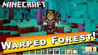 Minecraft Nether Warped Forest Biome - Is it safe?  - Minecraft Java Edition