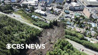 Some evacuation orders remain amid fears of a second landslide in Ketchikan Alaska