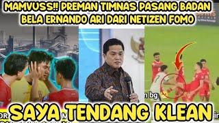 MAMVIUZ‼️Preman timnas Indonesia pasang badan untuk Ernando Ari dari hu7atan netizen gblock