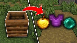 Minecraft But Composters Give OP Loot...