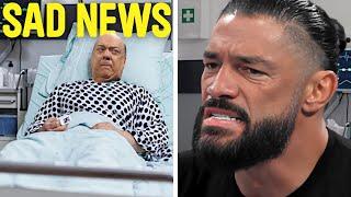 Paul Heyman In Critical Condition As Roman Reigns Provides A Sad Update From Hospital