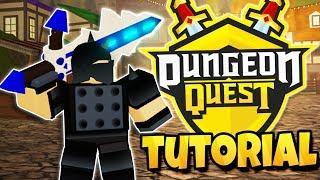 *TUTORIAL* HOW TO PLAY DUNGEON QUEST? ROBLOX