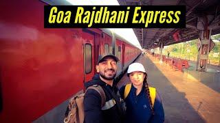 Ye Journey SPECIAL hai Delhi to Goa Madgaon in Rajdhani express Indian Railways