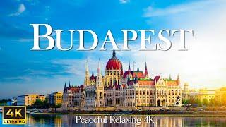 Budapest 4K - Exploring The Stunning Beaches and Vibrant Nightlife With Relaxing Piano Music