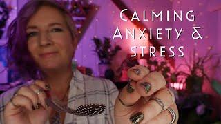 Calming Anxiety & Stress - Reiki ASMR for Grounding Peaceful Energy to Ease Your Day - Soft Light