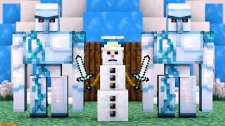 Villager vs Pillager Life Winter War 5 - Alien Being Minecraft Animation