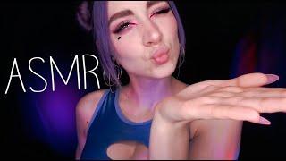 ASMR Kissing you 3dio Hand movement visuals mouth sounds