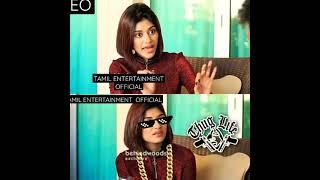  oviya interview thug life  comedy and funny video  plz watch it  #shorts