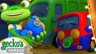 Baby Truck Sleepover  Baby Truck  Geckos Garage  Kids Songs