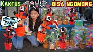 BORONG KAKTUS SQUID GAME VIRAL AJAIB BISA JOGET DAN BISA NGOMONG  Awas..