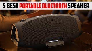  5 Best Portable Bluetooth Speaker in 2023  TOP 5  Best Portable Bluetooth Speaker IN 2023